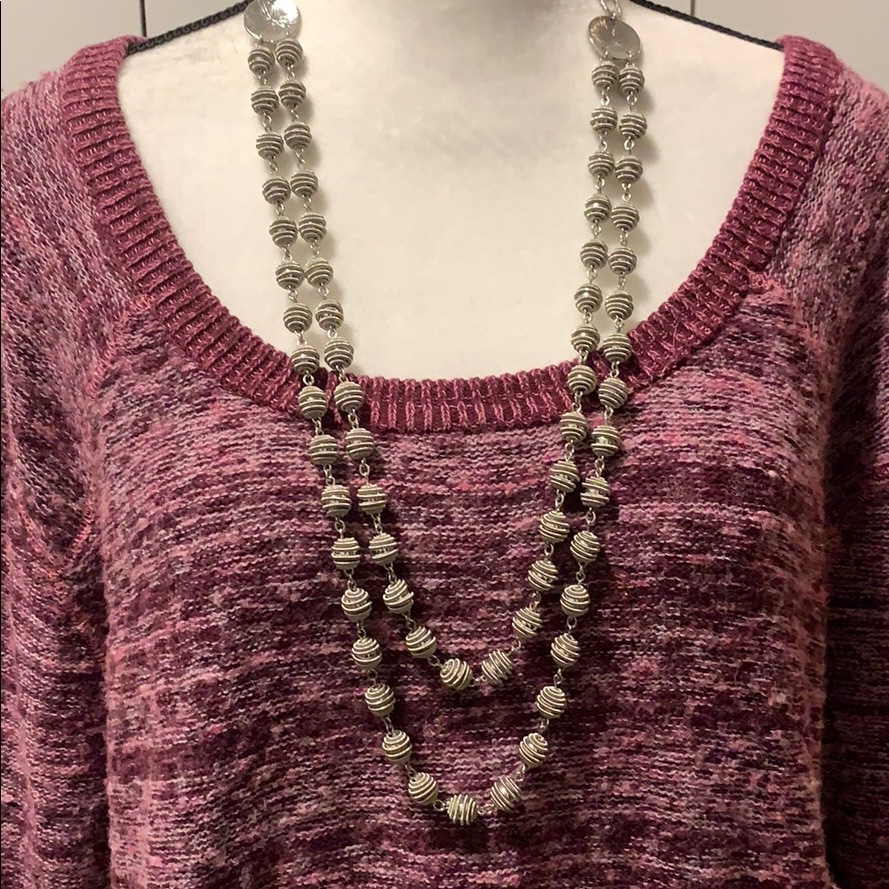 Chico’s Vintage Looking Long Necklace